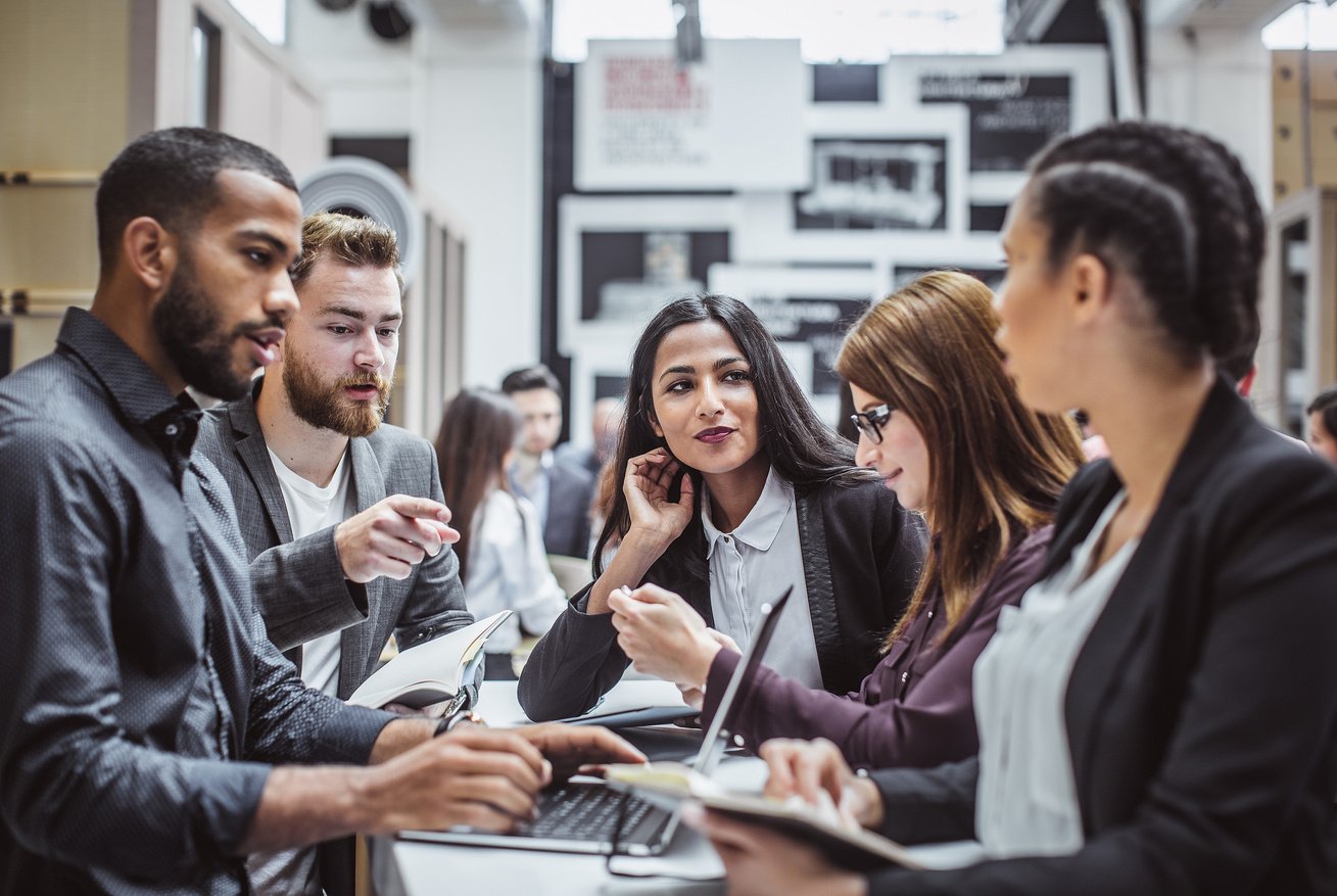 Business People at a Conference Event